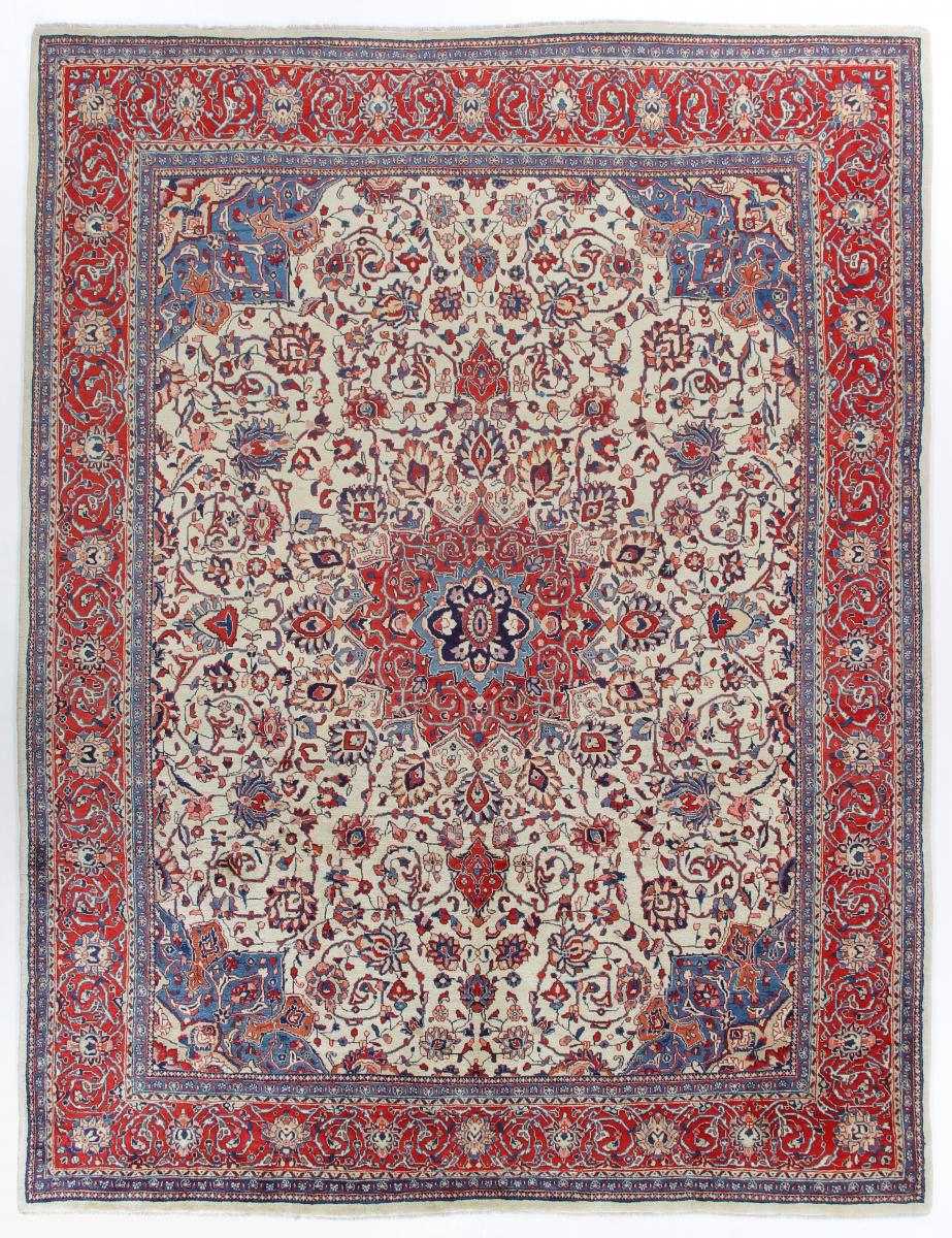 Persian Rug Sarouk 12'5"x9'1" 12'5"x9'1", Persian Rug Knotted by hand