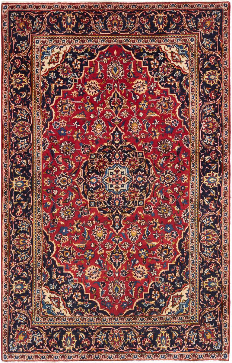 Persian Rug Keshan 219x144 219x144, Persian Rug Knotted by hand