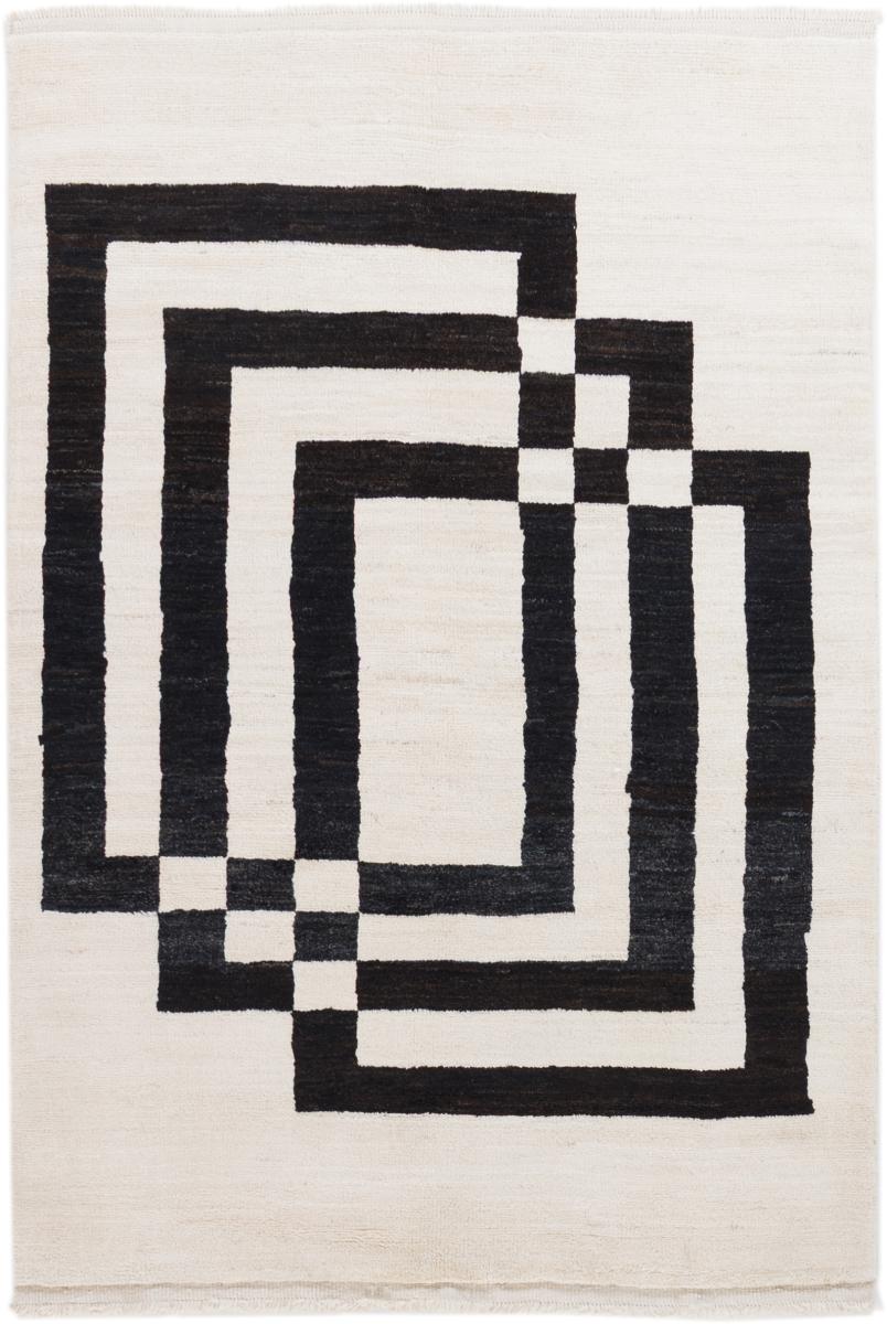 Afghaans tapijt Berbers Ela Design 205x143 205x143, Perzisch tapijt Handgeknoopte