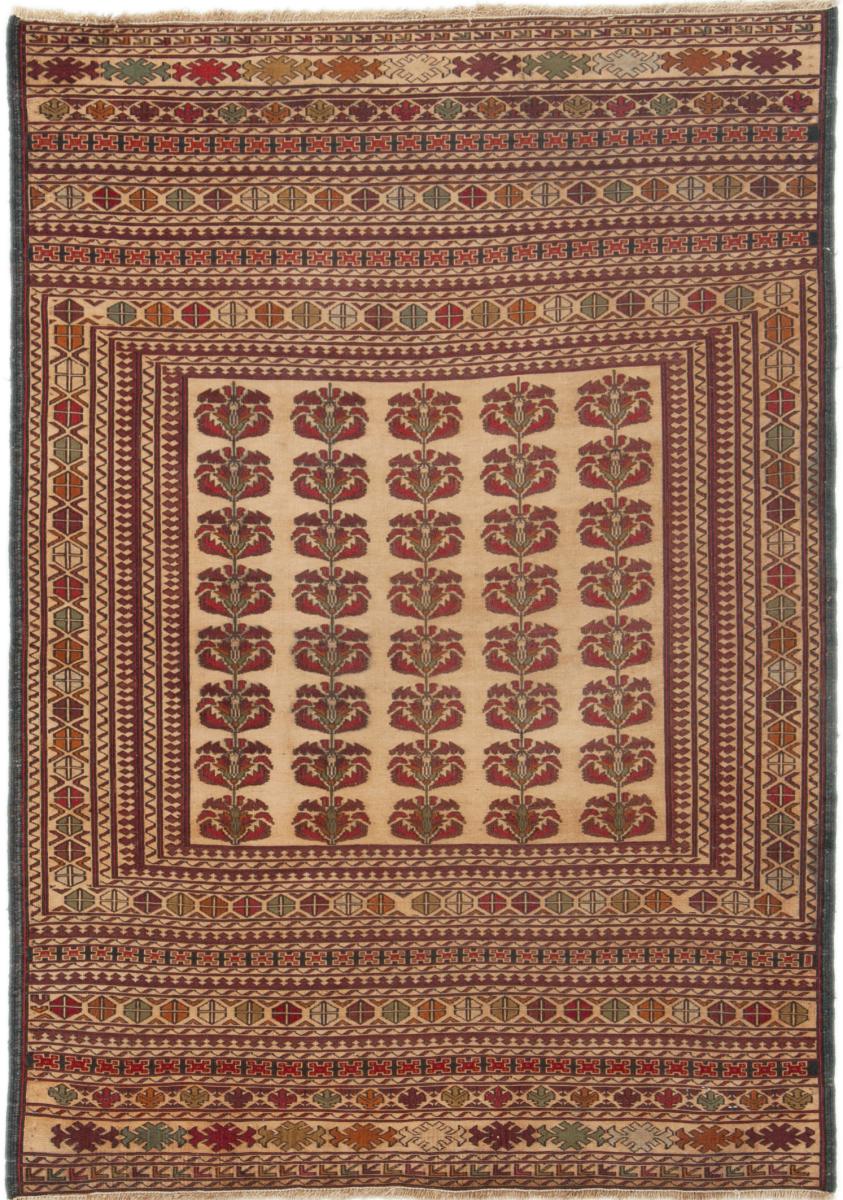 Pakistani rug Pakistan 4'4"x3'0" 4'4"x3'0", Persian Rug Knotted by hand