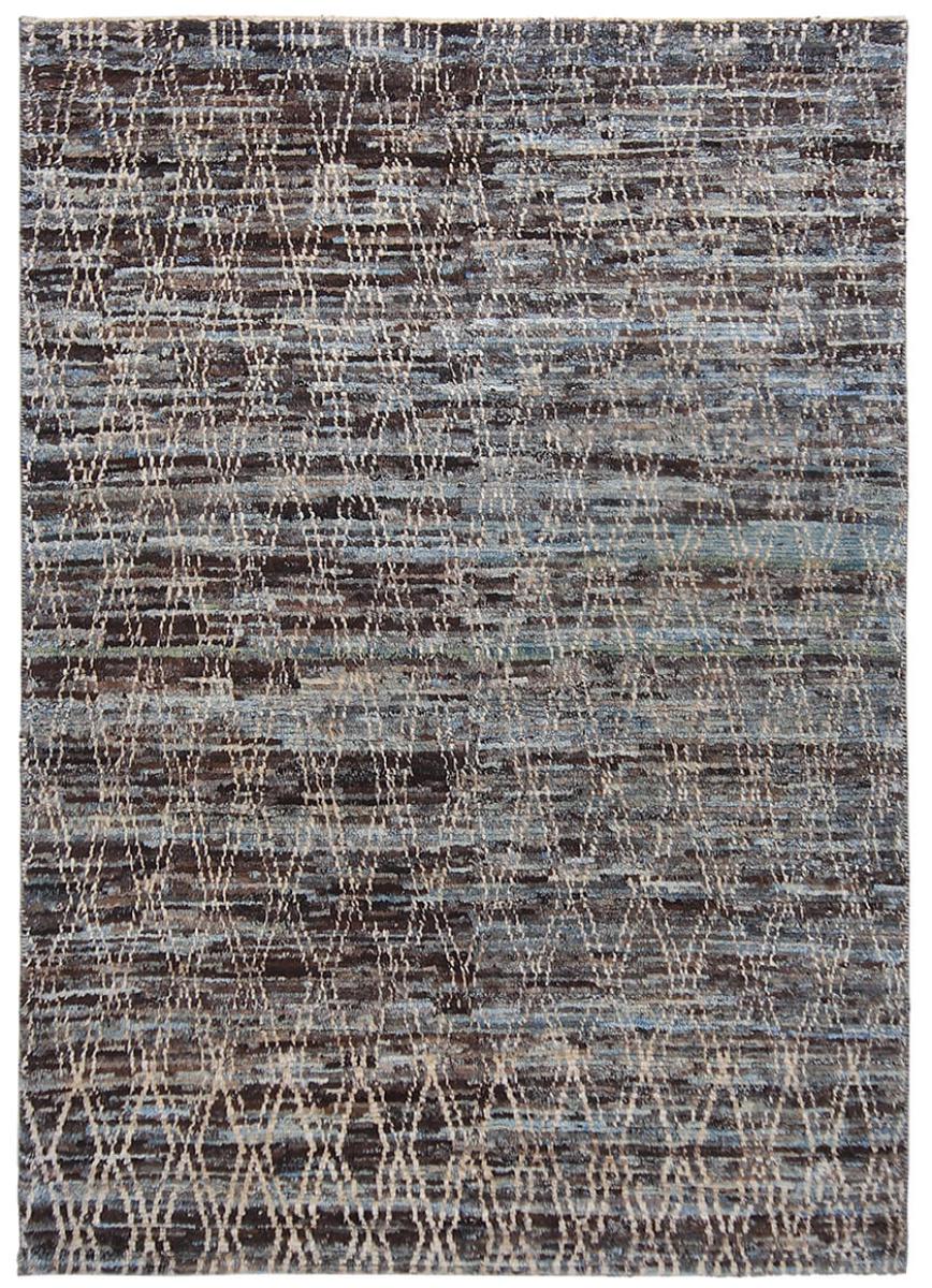 Afghan rug Berber Maroccan Style 8'9"x5'9" 8'9"x5'9", Persian Rug Knotted by hand