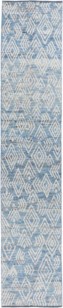 Afghan rug Berber Design 403x80 403x80, Persian Rug Knotted by hand