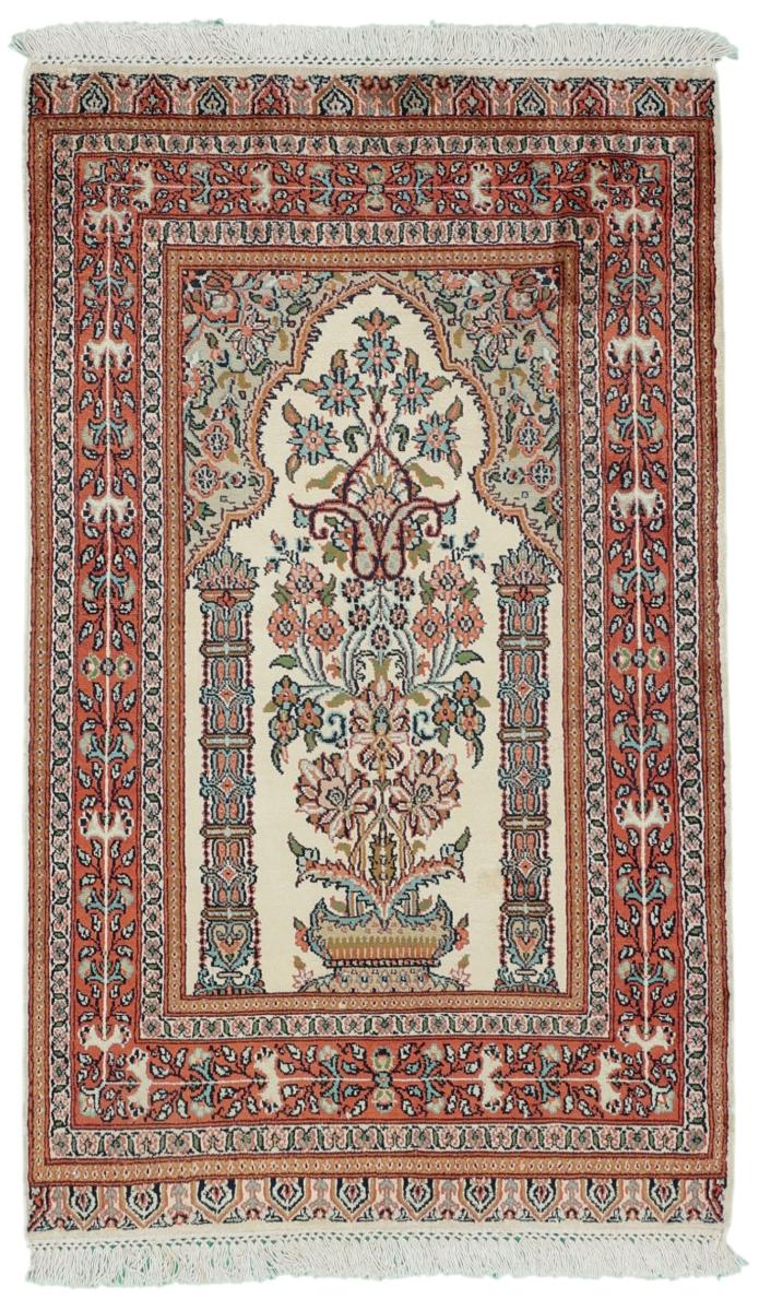 Alfombra india Cachemira de Seda 101x61 101x61, Alfombra persa Anudado a mano