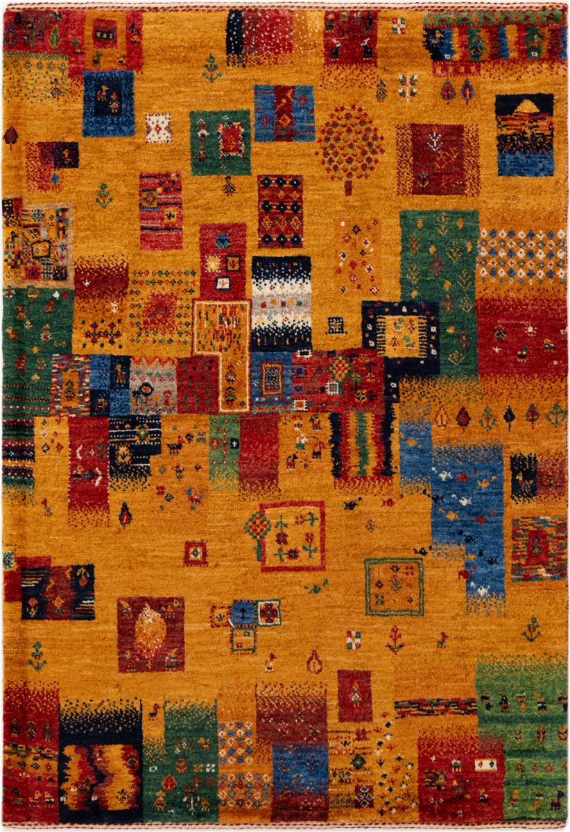 Tappeto persiano Persiano Gabbeh Loribaft Atelier 119x79 119x79, Tappeto persiano Annodato a mano