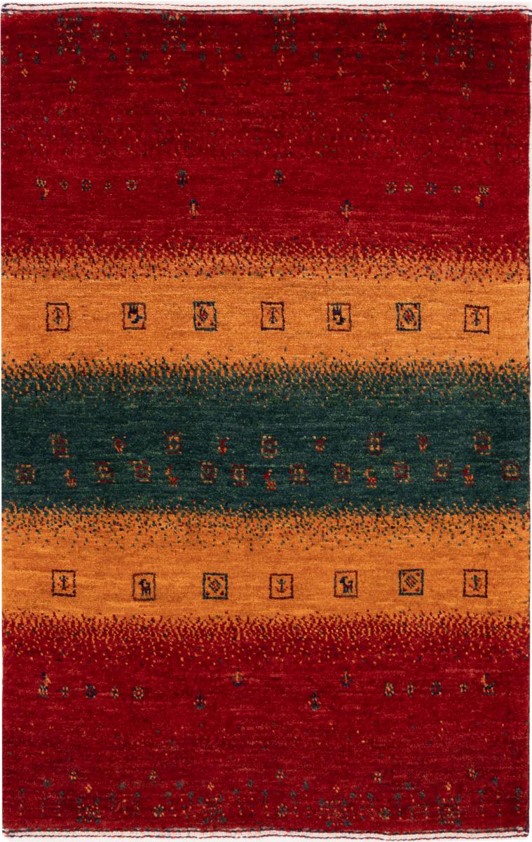 Perzisch tapijt Perzisch Gabbeh Loribaft Nowbaft 96x62 96x62, Perzisch tapijt Handgeknoopte