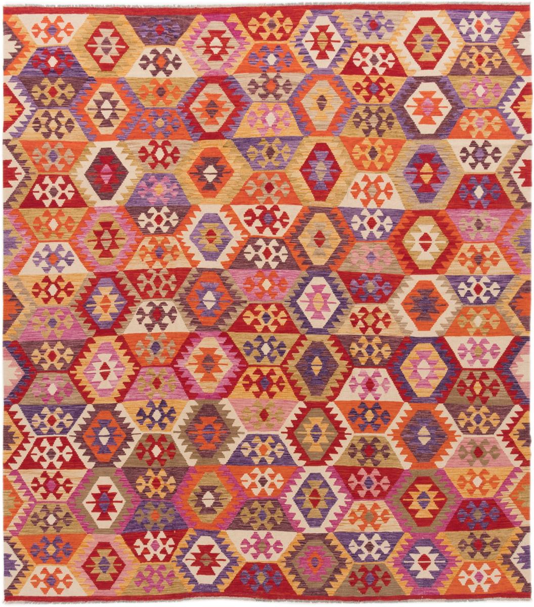 Afgán szőnyeg Kilim Afgán 297x260 297x260, Perzsa szőnyeg szőttesek