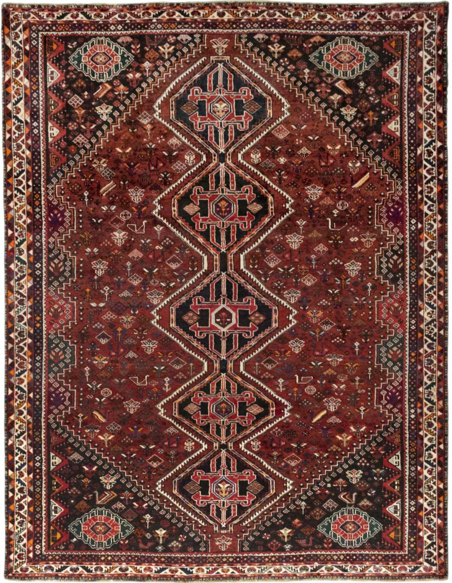 Perzsa szőnyeg Shiraz 10'4"x7'11" 10'4"x7'11", Perzsa szőnyeg Kézzel csomózva