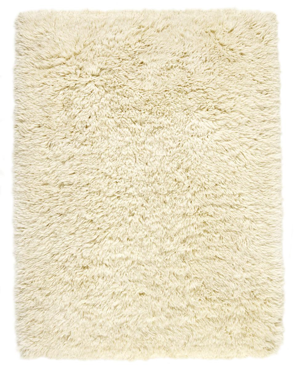Tapis indien Berber Blanc 301x201 301x201, Tapis persan Noué à la main