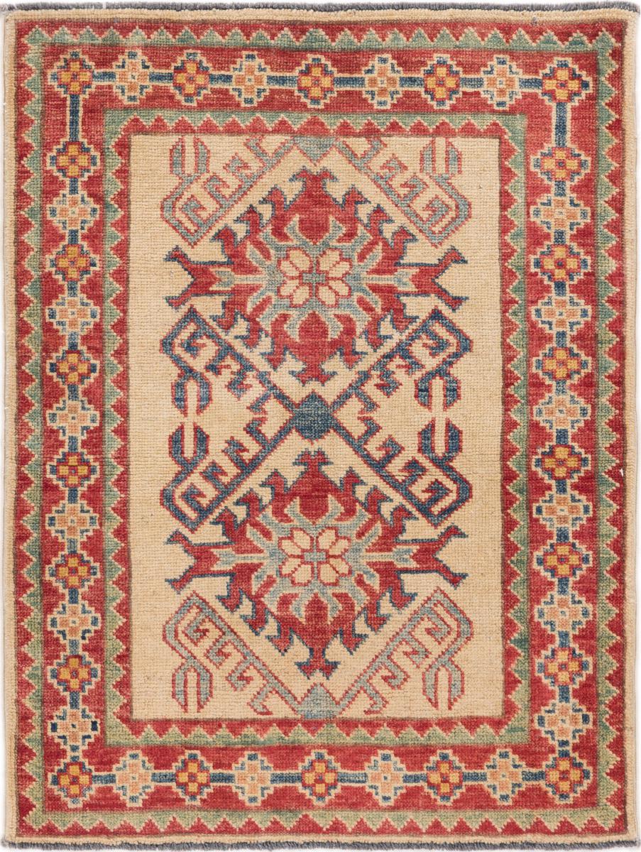 Afghansk teppe Super Kazak 91x70 91x70, Persisk teppe Knyttet for hånd