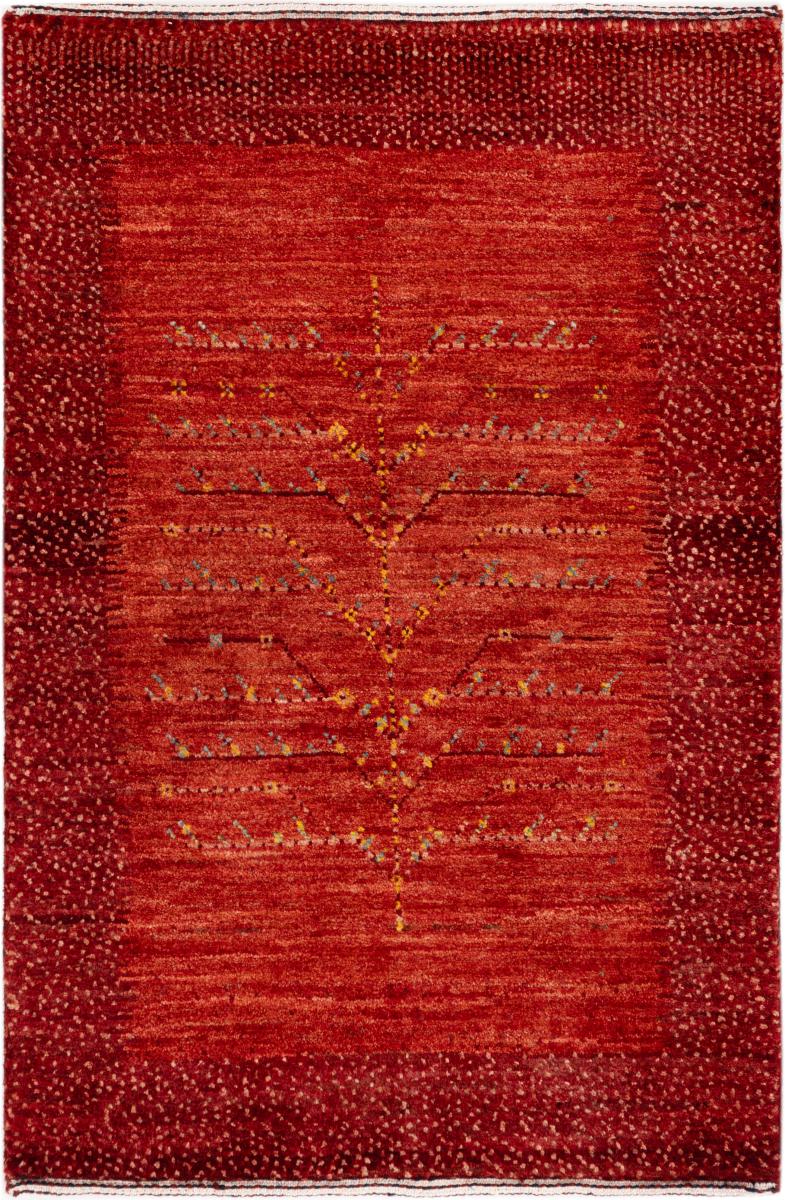 Tappeto persiano Persiano Gabbeh Loribaft Atelier 91x59 91x59, Tappeto persiano Annodato a mano