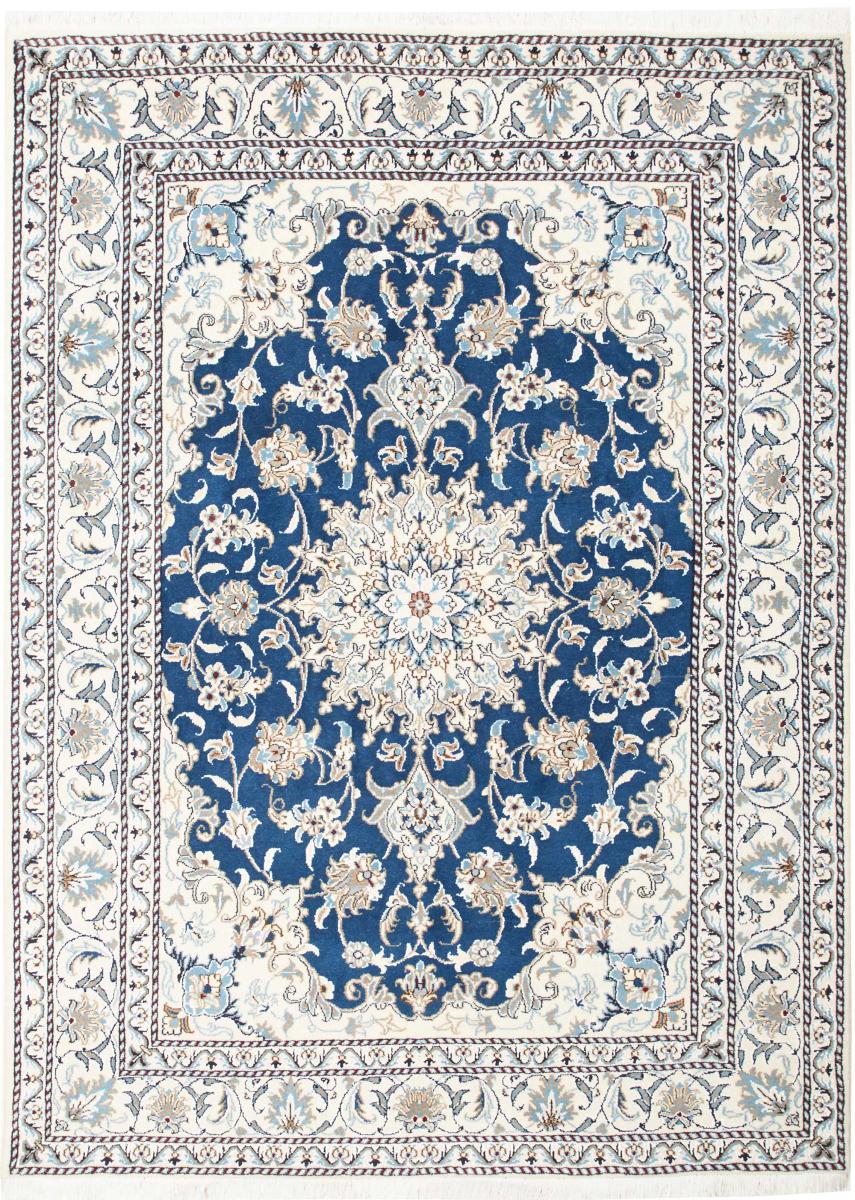 Perserteppich Nain 211x152 211x152, Perserteppich Handgeknüpft