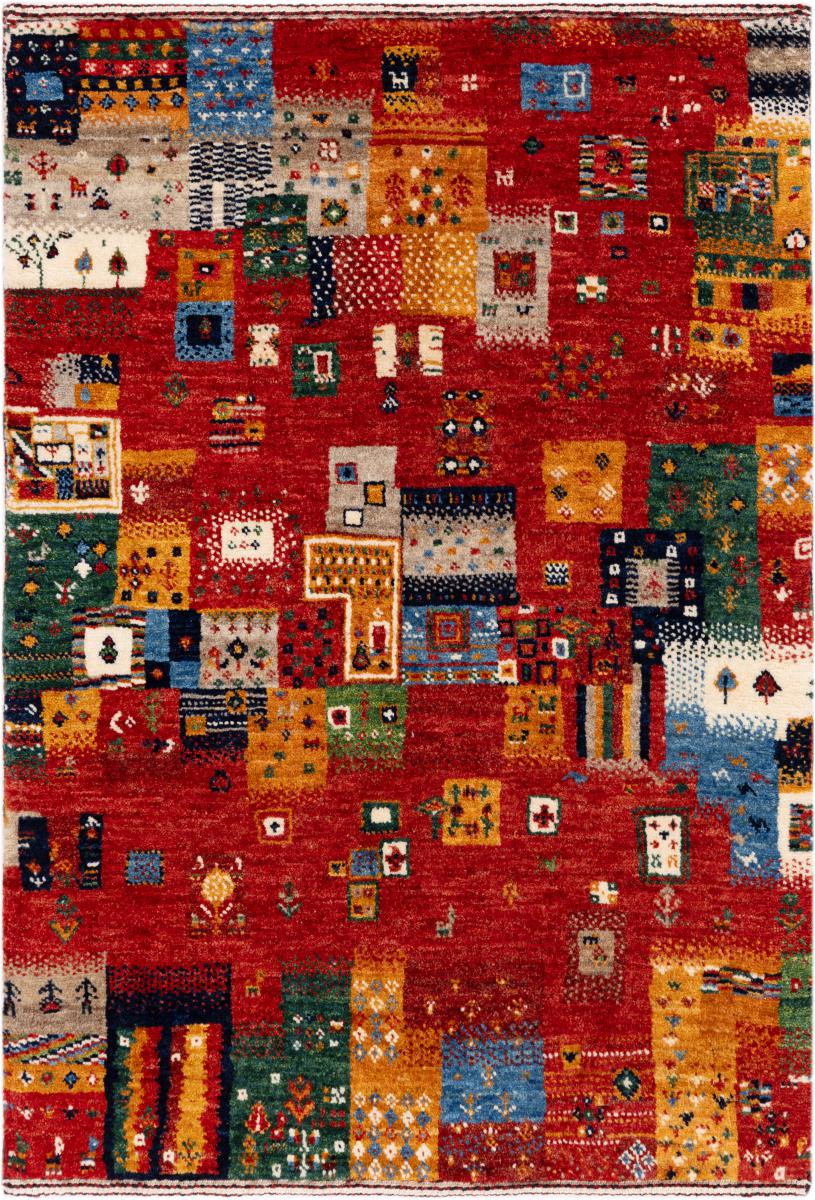 Persian rug Persian Gabbeh Loribaft Atelier 92x64 92x64, Persian rug Hand-knotted