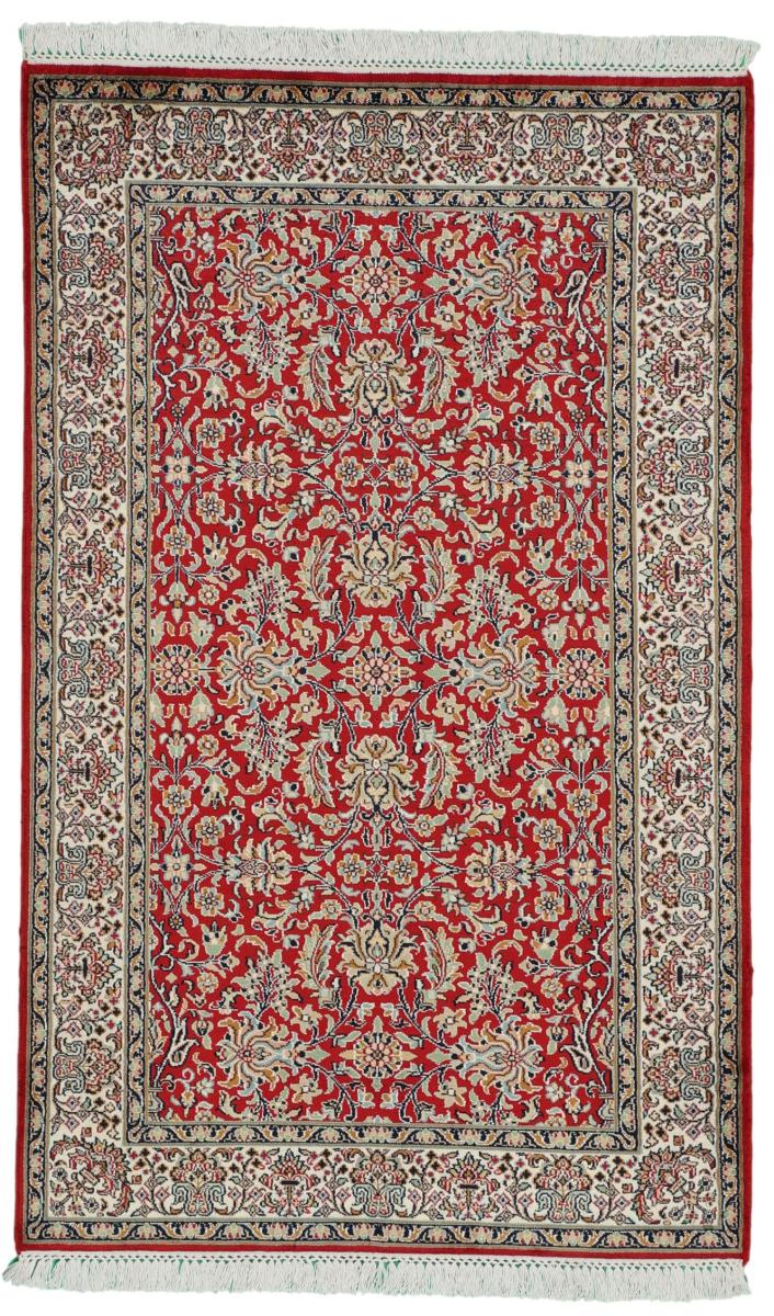 Indisk tæppe Kashmir Silke 128x81 128x81, Persisk tæppe Knyttet i hånden