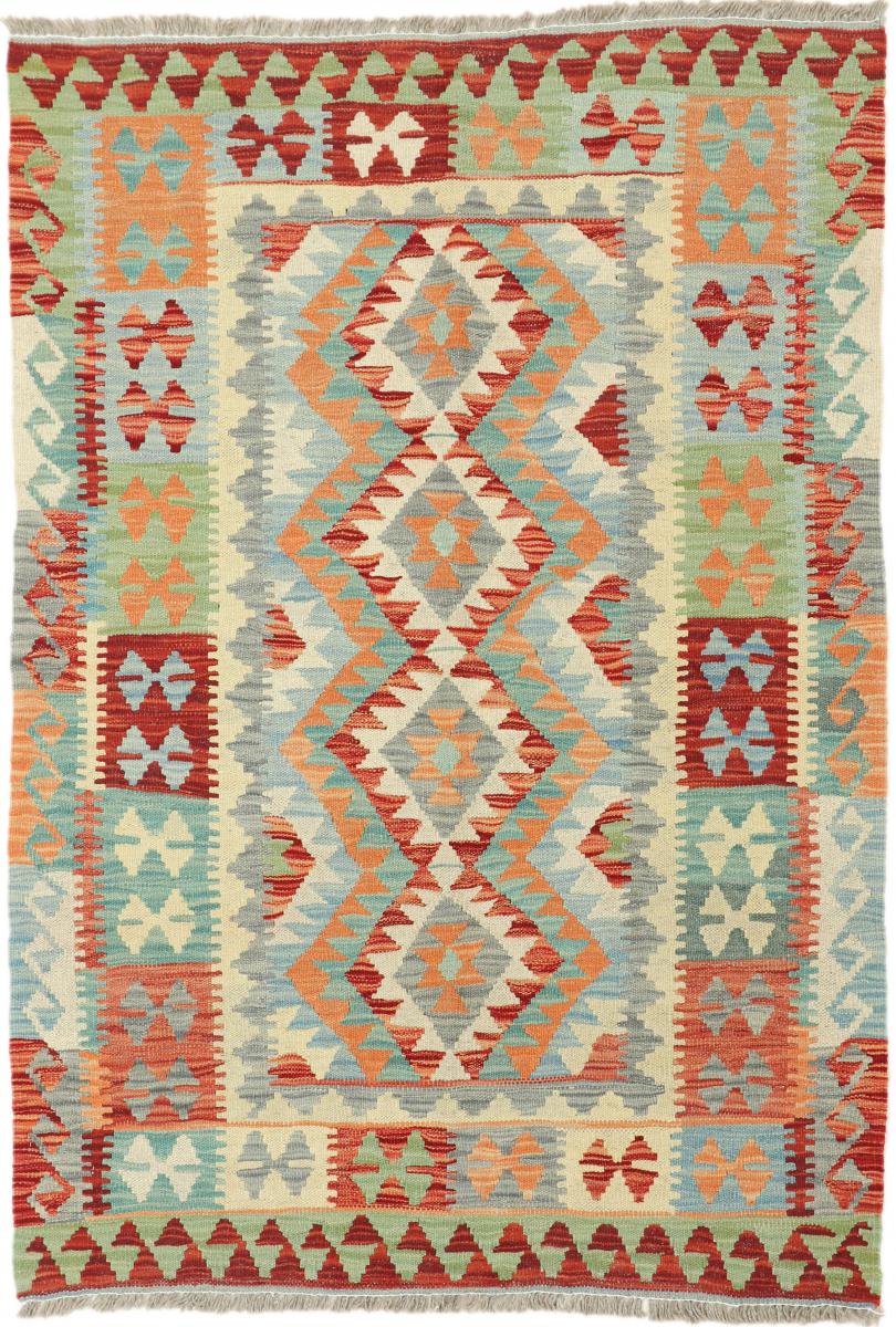 Tapete afegão Kilim Afegão 150x105 150x105, Tapete persa Tecido à mão