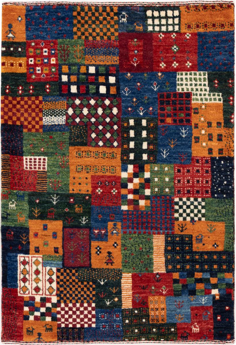 Perzisch tapijt Perzisch Gabbeh Loribaft Nowbaft 93x65 93x65, Perzisch tapijt Handgeknoopte