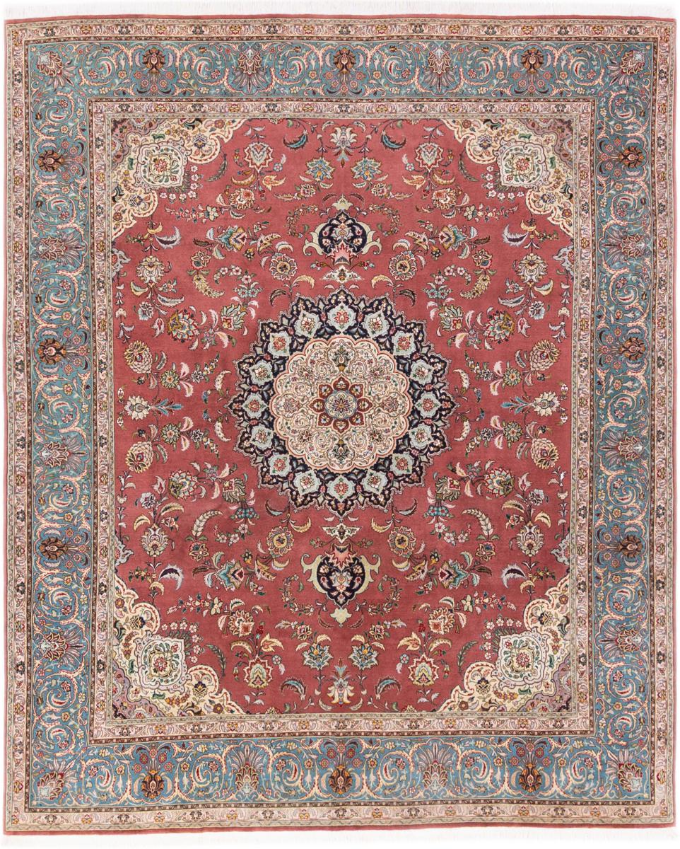 Persian rug Tabriz 50Raj 10'2"x8'2" 10'2"x8'2", Persian rug Hand-knotted