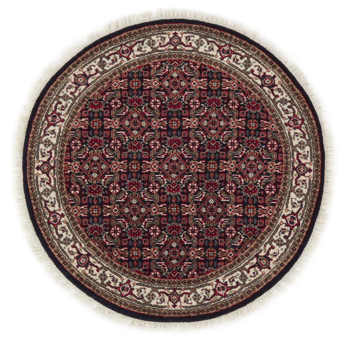 Indischer Teppich Indo Bidjar 3'4"x3'5" 3'4"x3'5", Perserteppich Handgeknüpft