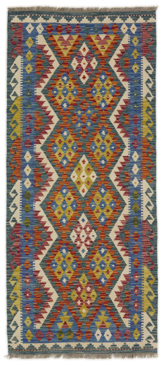 Αφγανικό χαλί Κιλίμ Afghan 196x86 196x86, Περσικό χαλί Οι κόμποι έγιναν με το χέρι