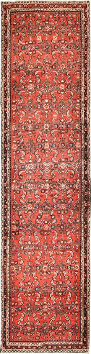 Persian Rug Hosseinabad 13'5"x3'4" 13'5"x3'4", Persian Rug Knotted by hand