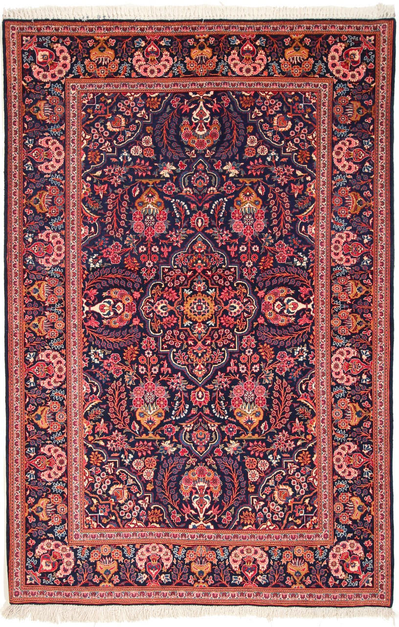 Persian Rug Keshan Antique 208x138 208x138, Persian Rug Knotted by hand