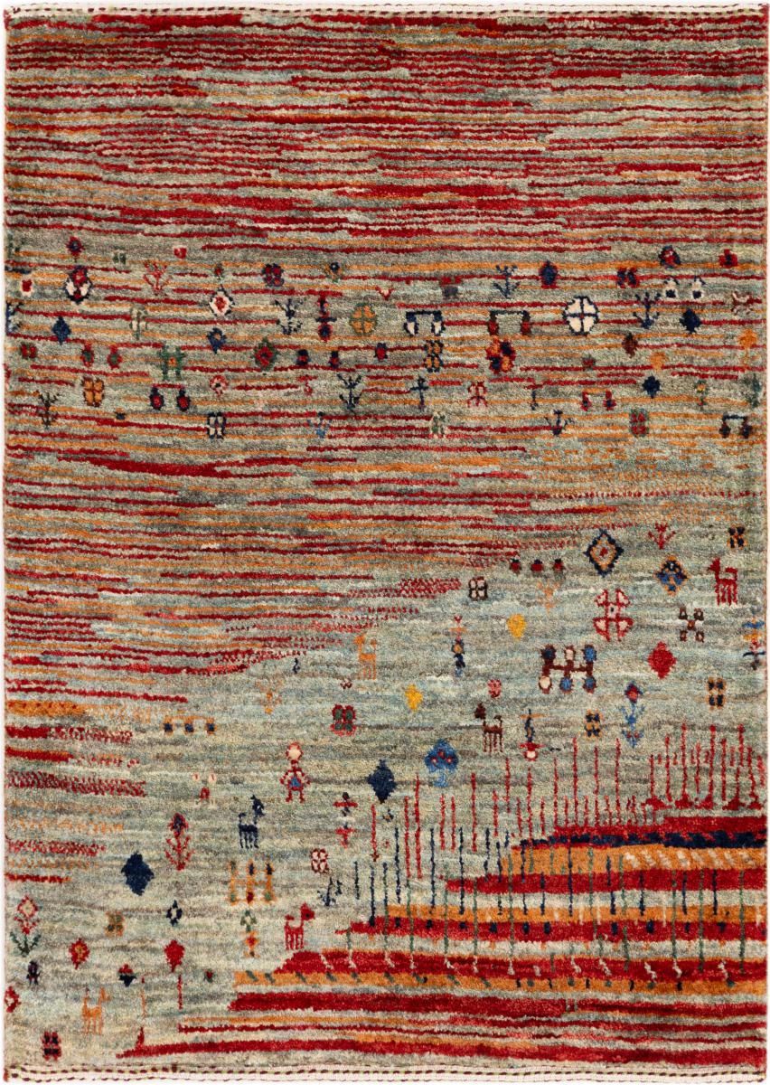 Dywan perski Perski Gabbeh Loribaft Atelier 96x69 96x69, Dywan perski Ręcznie tkany
