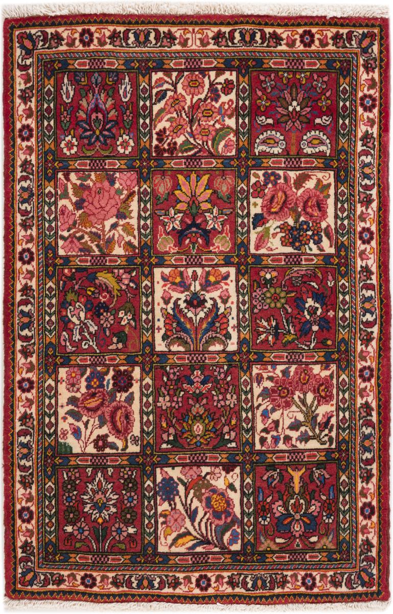 Persian Rug Bakhtiari Chaleshotor Old 95x62 95x62, Persian Rug Knotted by hand