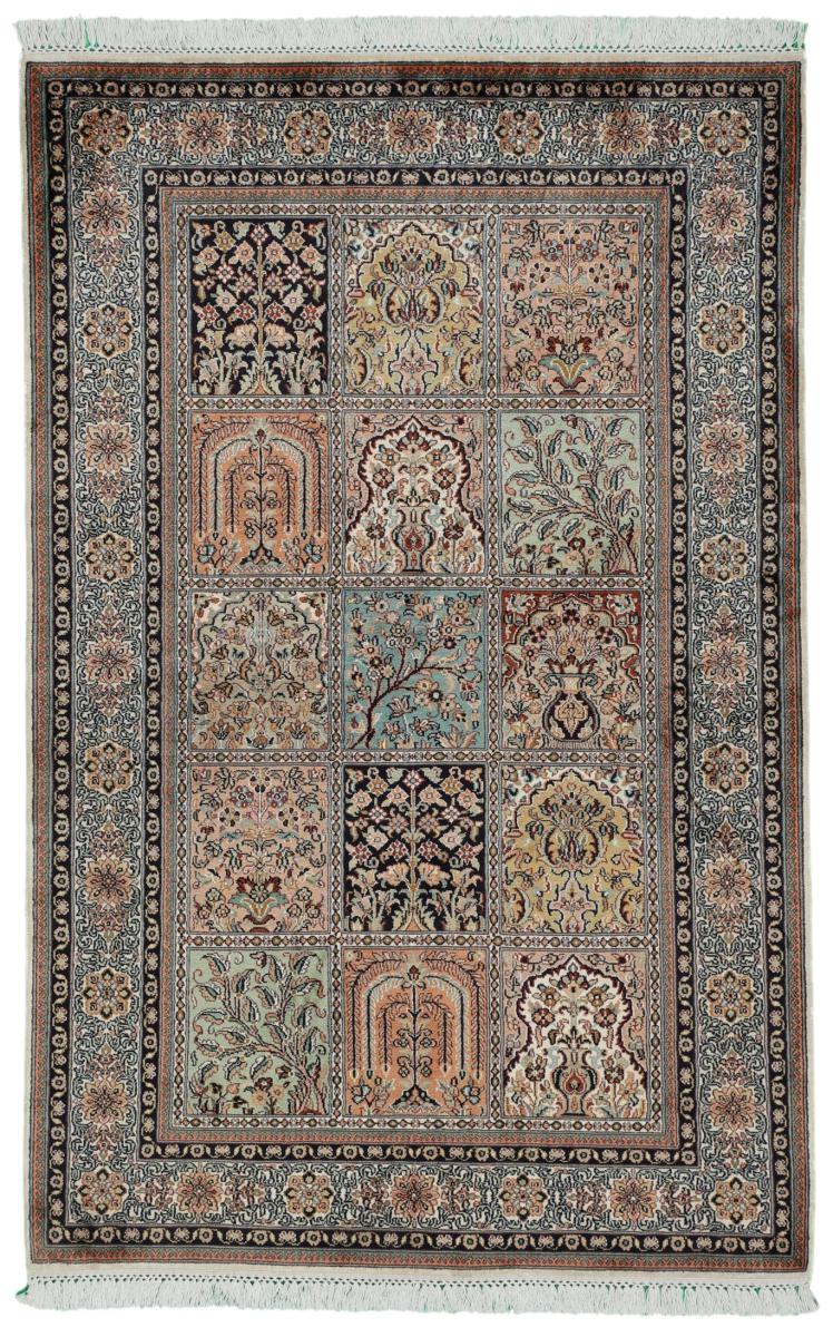 Tapis indien Cachemire Soie 153x98 153x98, Tapis persan Noué à la main