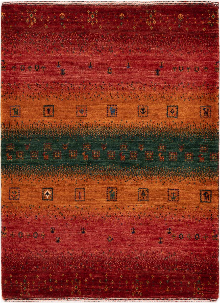 Perzisch tapijt Perzisch Gabbeh Loribaft Nowbaft 84x64 84x64, Perzisch tapijt Handgeknoopte