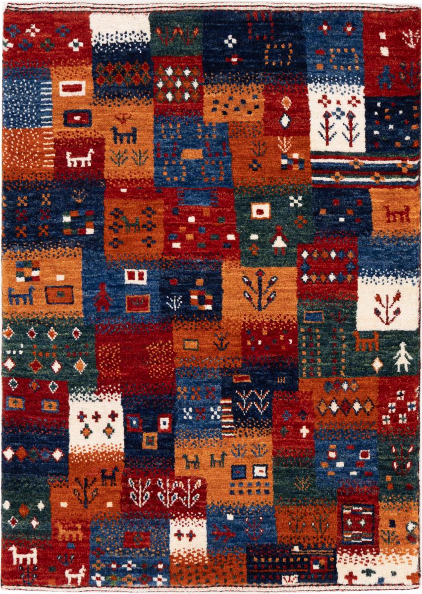 Perzisch tapijt Perzisch Gabbeh Loribaft Nowbaft 87x61 87x61, Perzisch tapijt Handgeknoopte