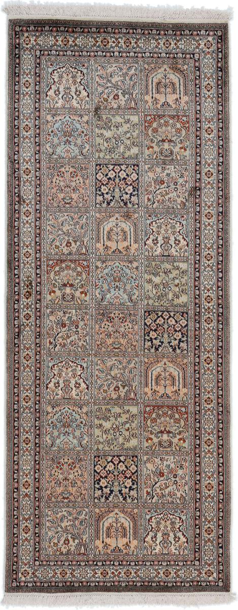 Indiaas tapijt Kasjmier Zijde 206x83 206x83, Perzisch tapijt Handgeknoopte