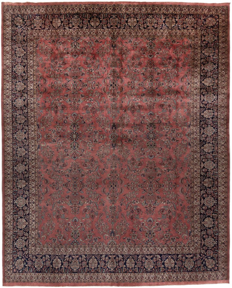 Tapis indien Indo Sarough 449x373 449x373, Tapis persan Noué à la main
