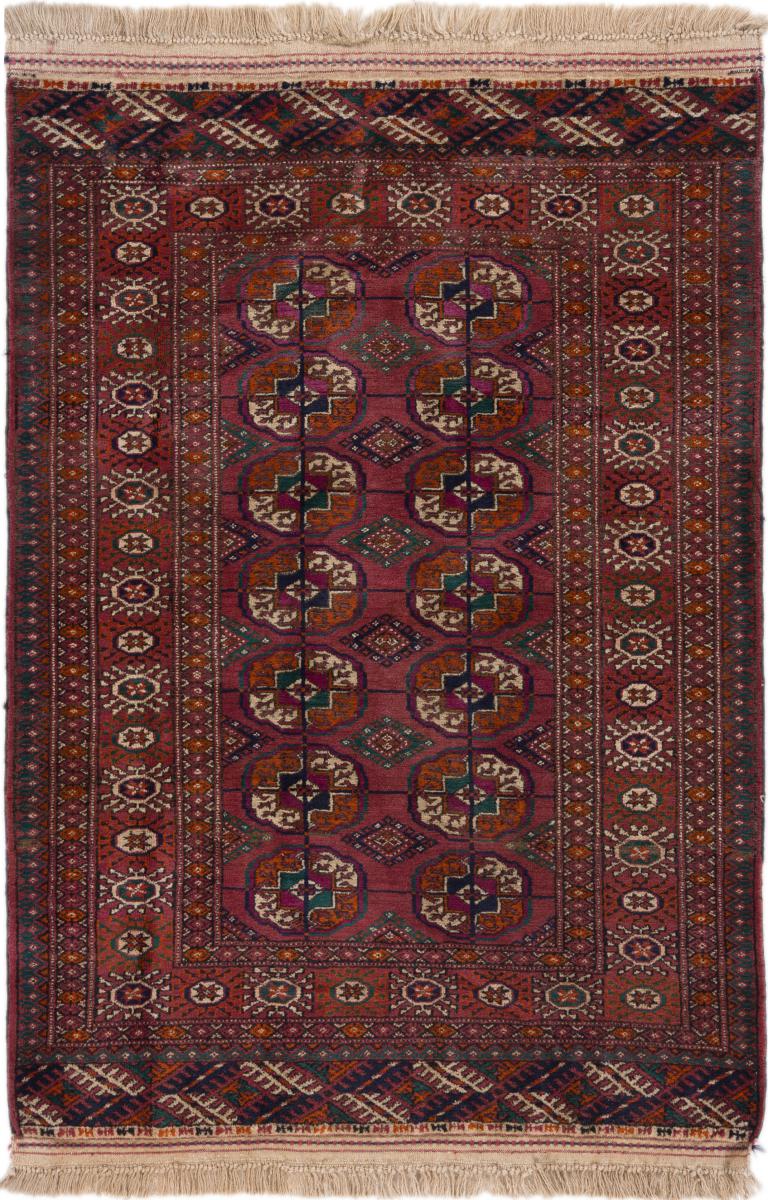 Persian Rug Turkaman 127x89 127x89, Persian Rug Knotted by hand