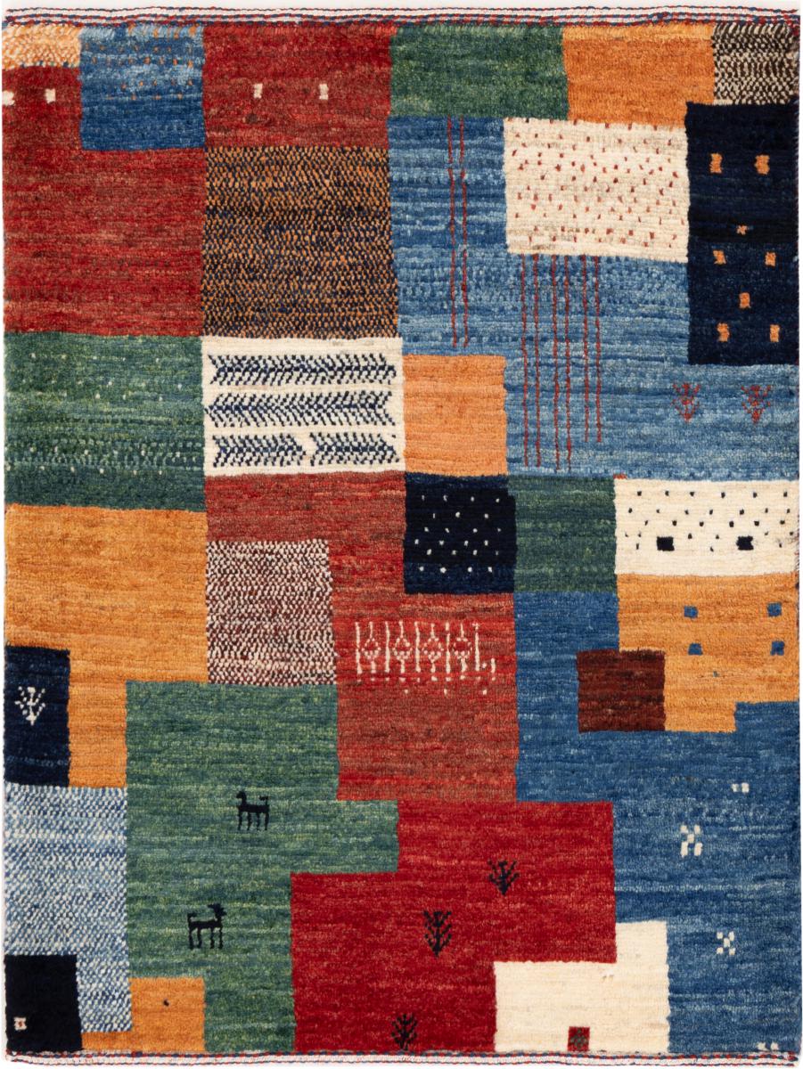 Perzisch tapijt Perzisch Gabbeh Loribaft Nowbaft 83x63 83x63, Perzisch tapijt Handgeknoopte