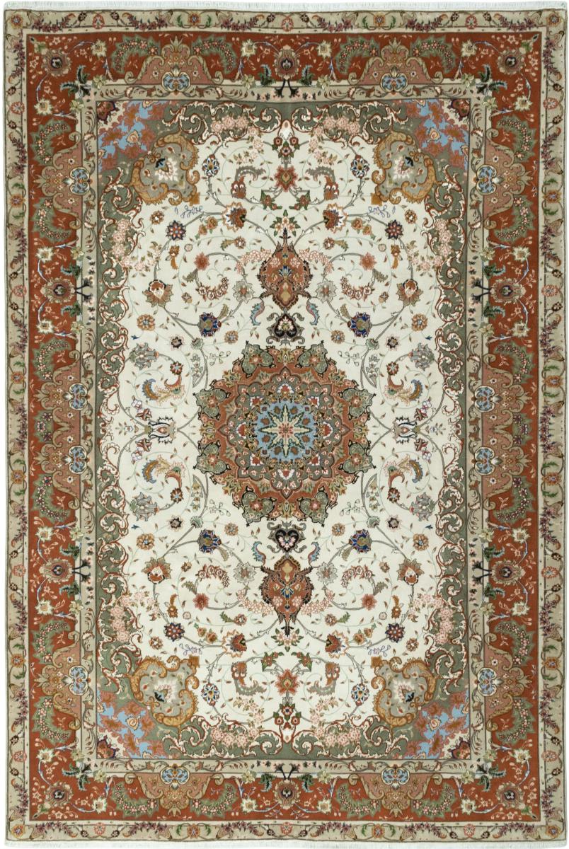 Tappeto persiano Tabriz 50Raj 309x211 309x211, Tappeto persiano Annodato a mano