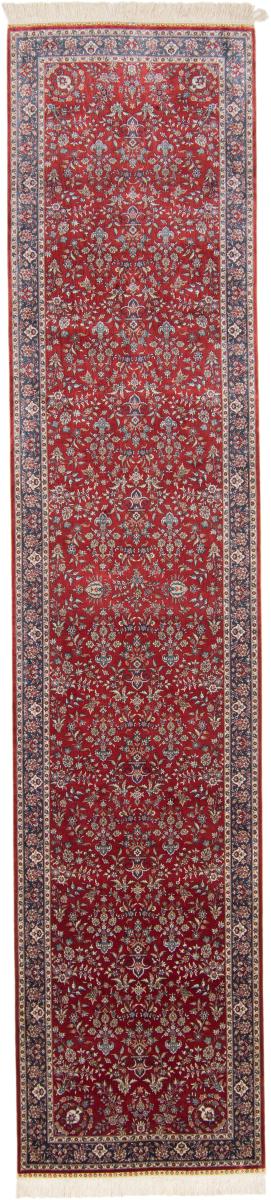 Tapis chinois Chinois Soie Hereke 370x79 370x79, Tapis persan Noué à la main