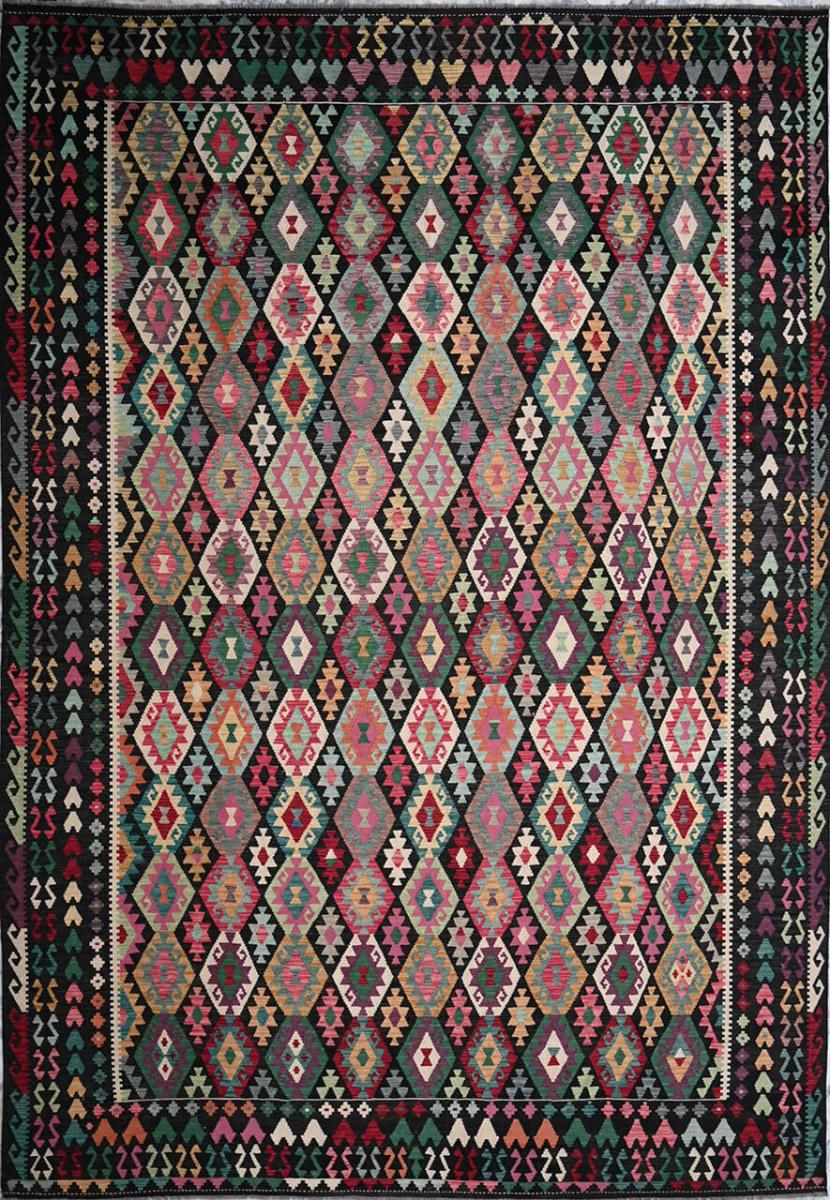 Tapis afghan Kilim Afghan 486x358 486x358, Tapis persan Tissé à la main