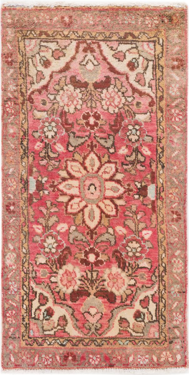 Persian Rug Hamadan Borchaloo 108x55 108x55, Persian Rug Knotted by hand