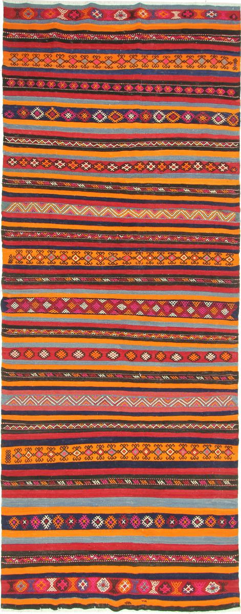 Tapete persa Kilim Fars Azerbaijan Antigo 413x159 413x159, Tapete persa Tecido à mão