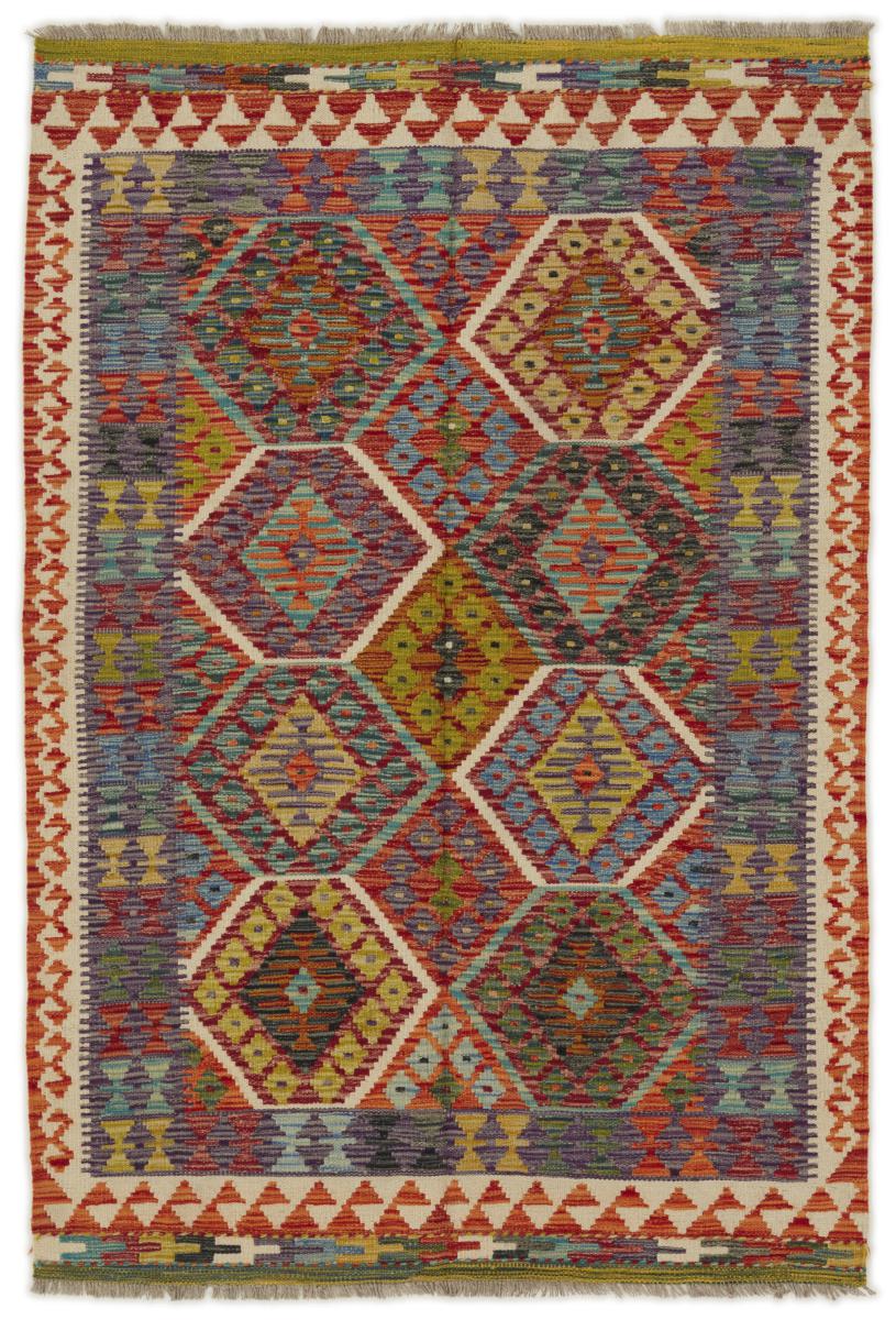 Tappeto Afgano Kilim Afghan 181x125 181x125, Tappeto persiano Tessuto a mano