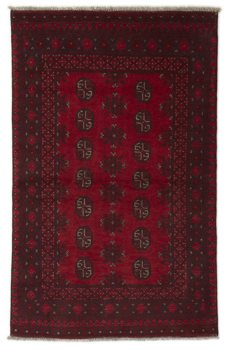 Afghansk tæppe Afghan Akhche 151x94 151x94, Persisk tæppe Knyttet i hånden