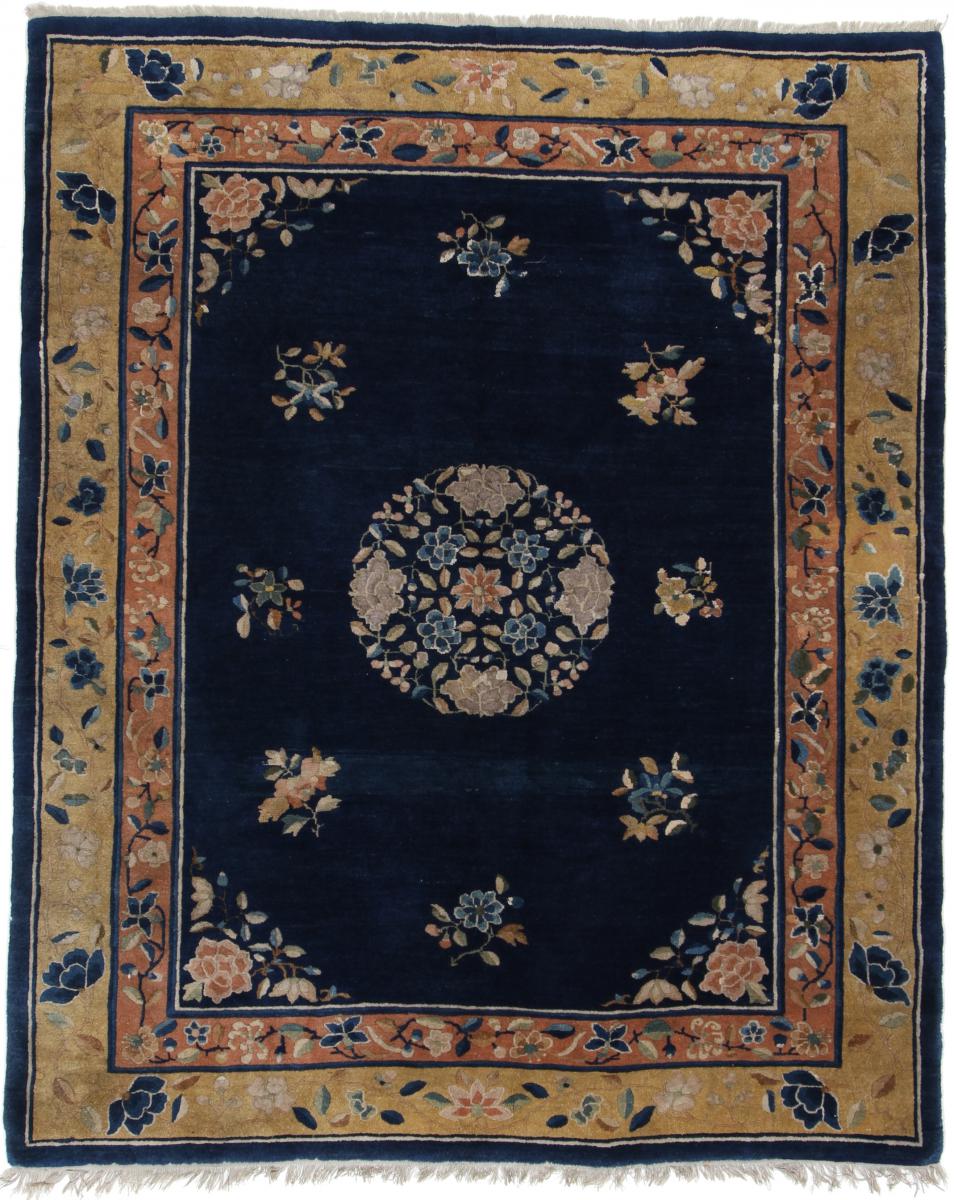 Tappeto cinese Cinesi Antico 219x182 219x182, Tappeto persiano Annodato a mano