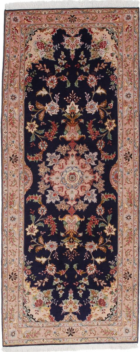 Persian Rug Tabriz 50Raj 202x81 202x81, Persian Rug Knotted by hand