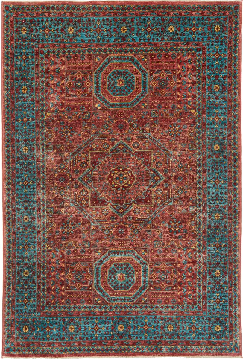 Tapete paquistanês Mamluk 185x125 185x125, Tapete persa Atado à mão