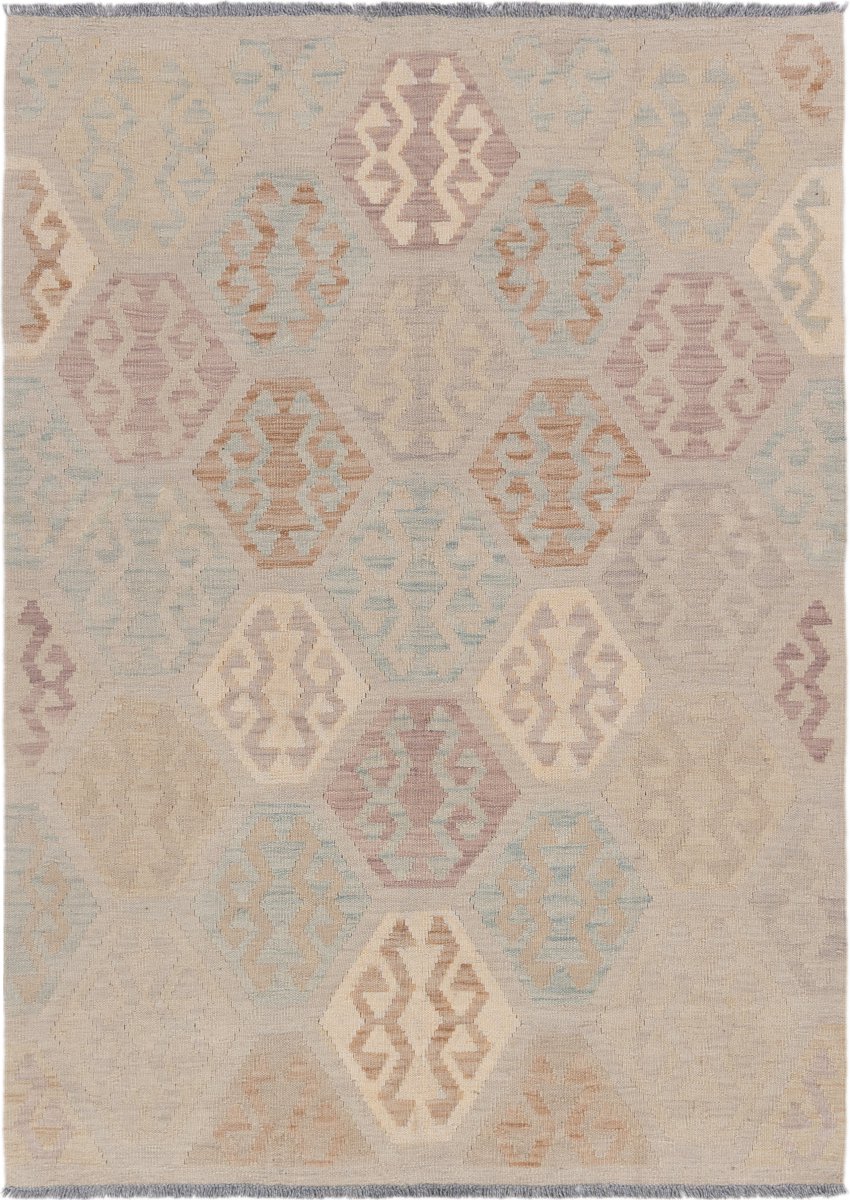 Afghanischer Teppich Kelim Afghan 171x125 171x125, Perserteppich Handgewebt