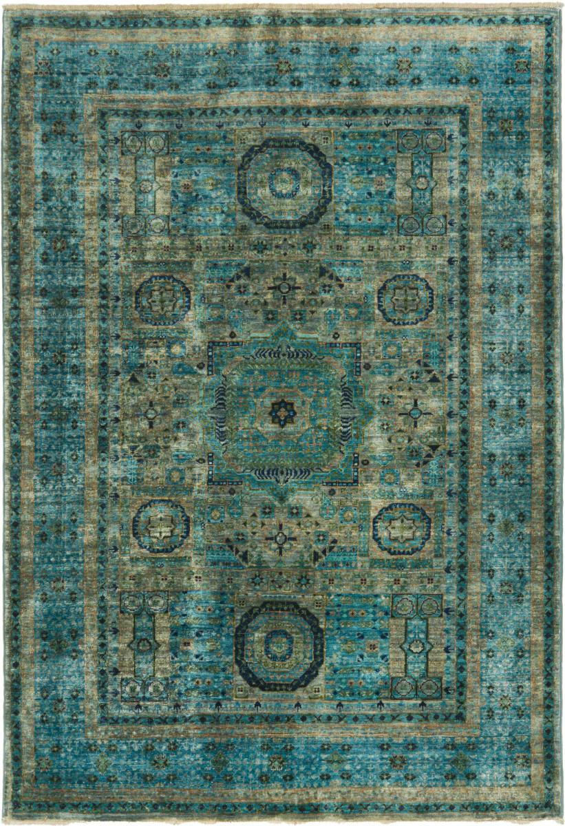 Tapete paquistanês Mamluk 183x123 183x123, Tapete persa Atado à mão