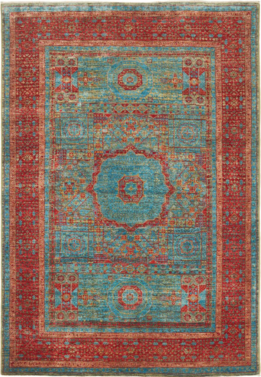 Tapete paquistanês Mamluk 183x125 183x125, Tapete persa Atado à mão