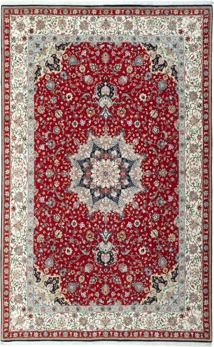 Persian Rug Tabriz 60Raj Silk Warp 311x198 311x198, Persian Rug Knotted by hand