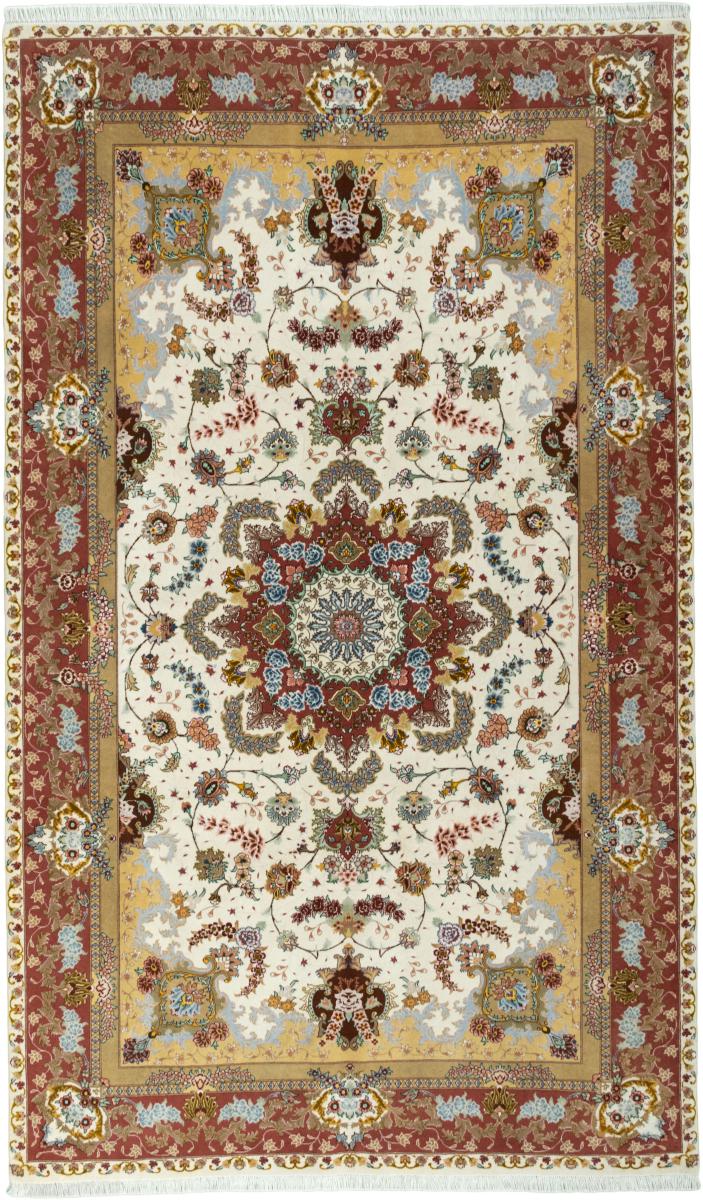 Tapis persan Tabriz 50Raj 264x161 264x161, Tapis persan Noué à la main