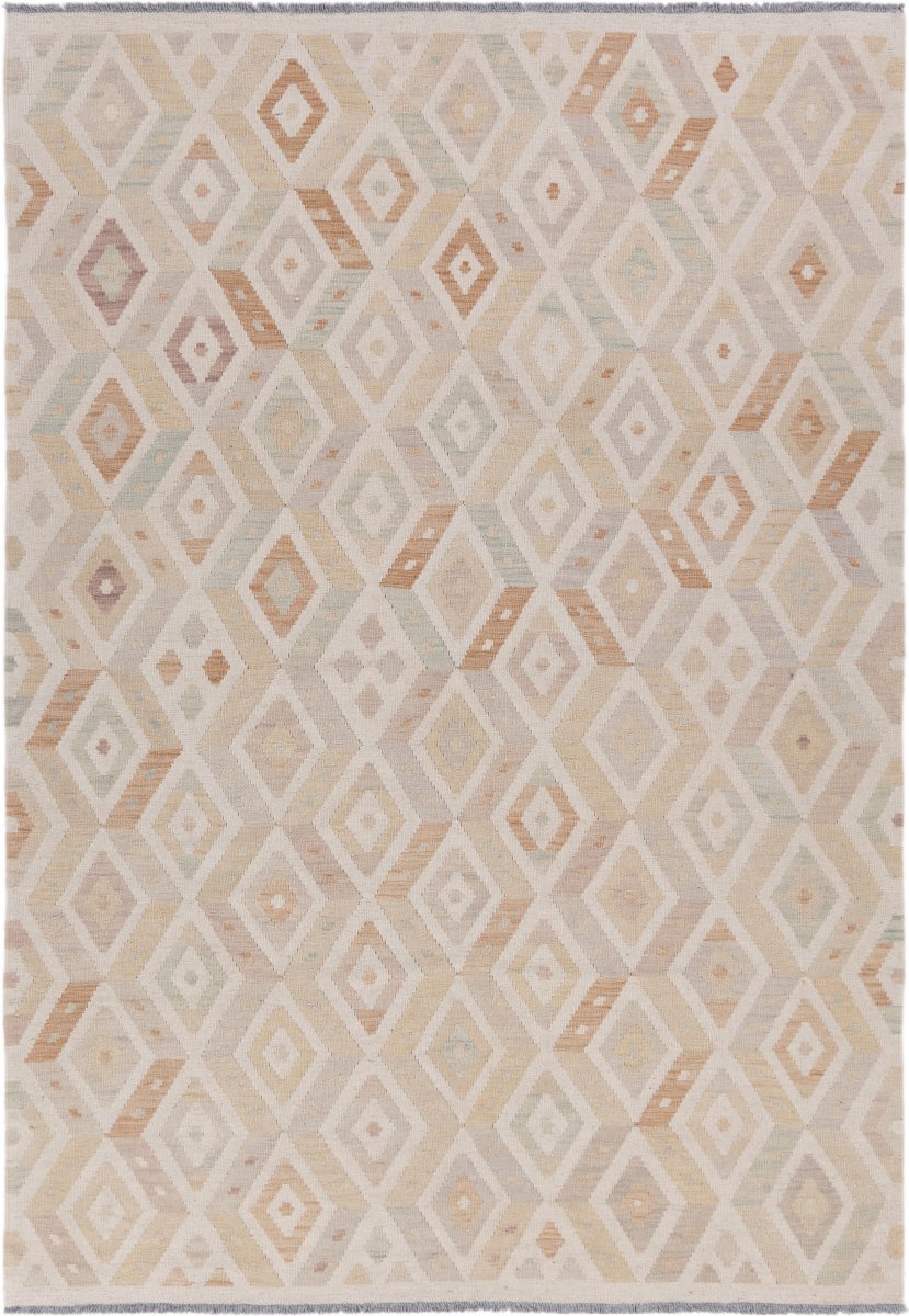 Tapete afegão Kilim Afegão 241x168 241x168, Tapete persa Tecido à mão