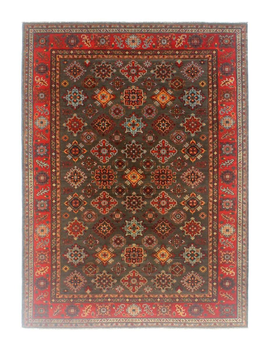 Afghanska mattan Kazak Ghazni 298x200 298x200, Persisk matta Knuten för hand